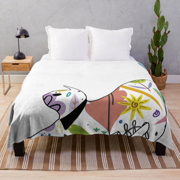Item preview, Floral Cat in Flowers Popoki 508 designed and sold by VinBasis.