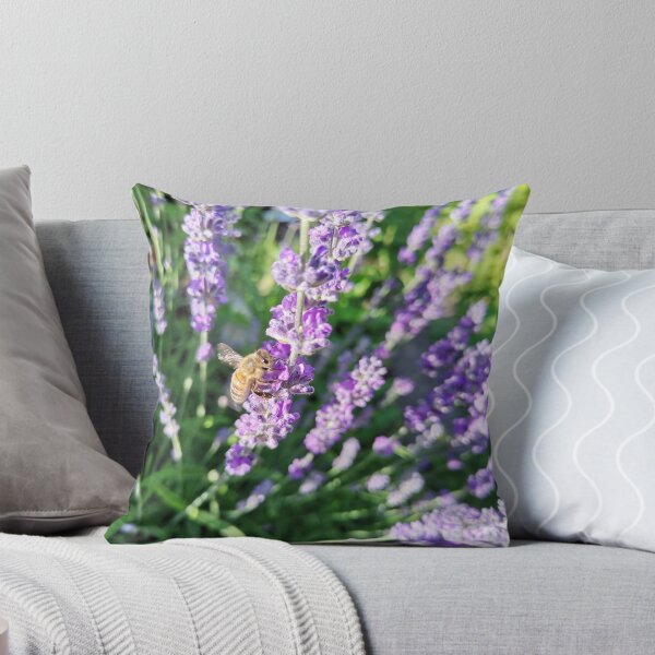 Item preview, Bee in Lavender designed and sold by FancyCatShop.