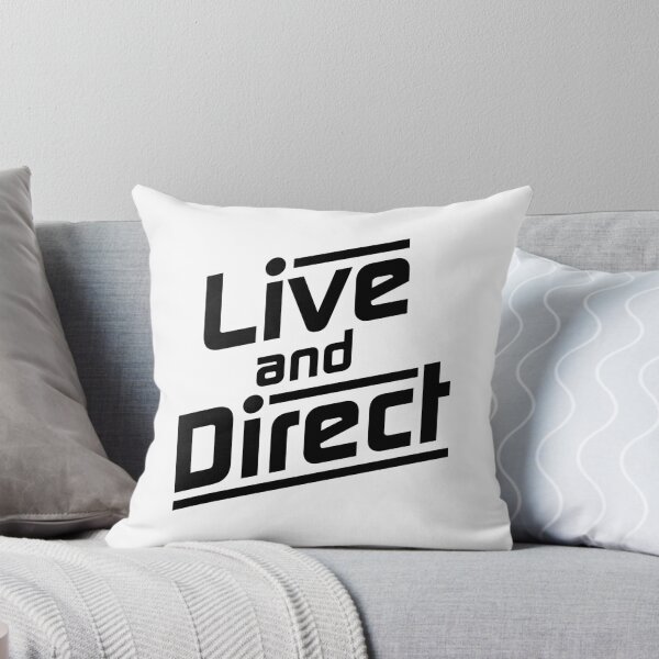 Aperçu de l'œuvre Direct et direct - Noir créée et vendue par Tee4Daily.