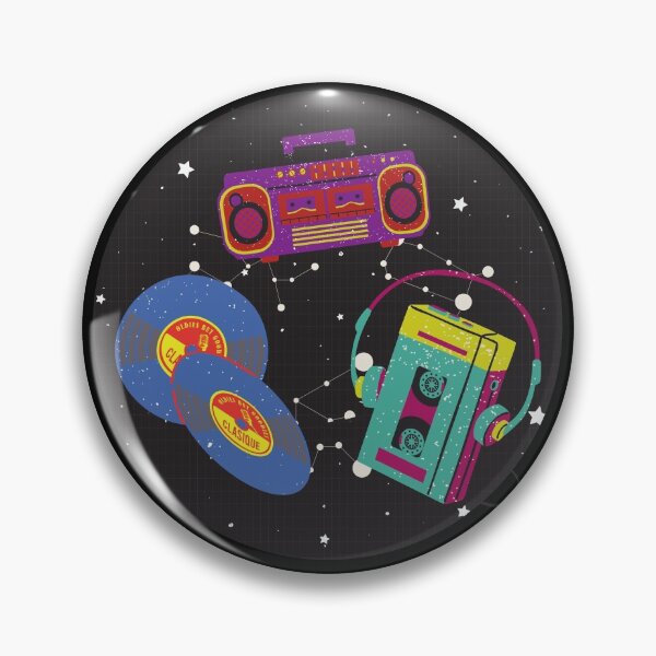 Item preview, Vintage Radio, Cassette & Discs In Space designed and sold by Quadghouls.