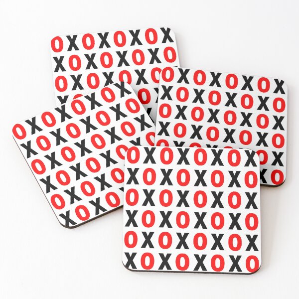 Item preview, Paterne XOXO red and black valentine's day designed and sold by Astralia.