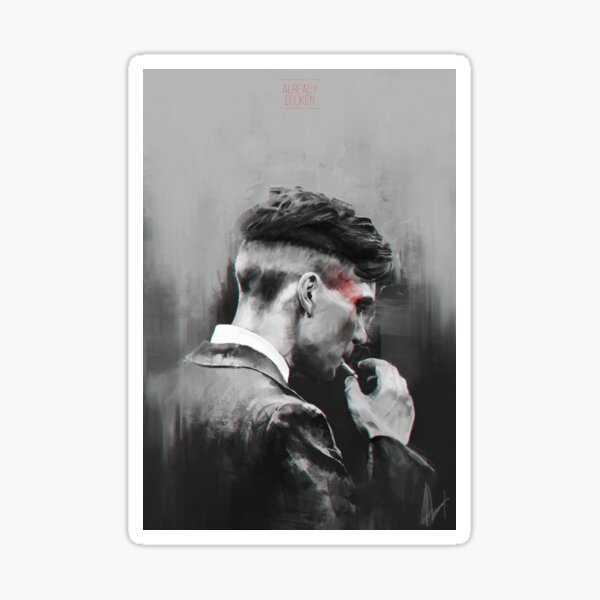 Tommy Shelby | Peaky anteojeras Pegatina