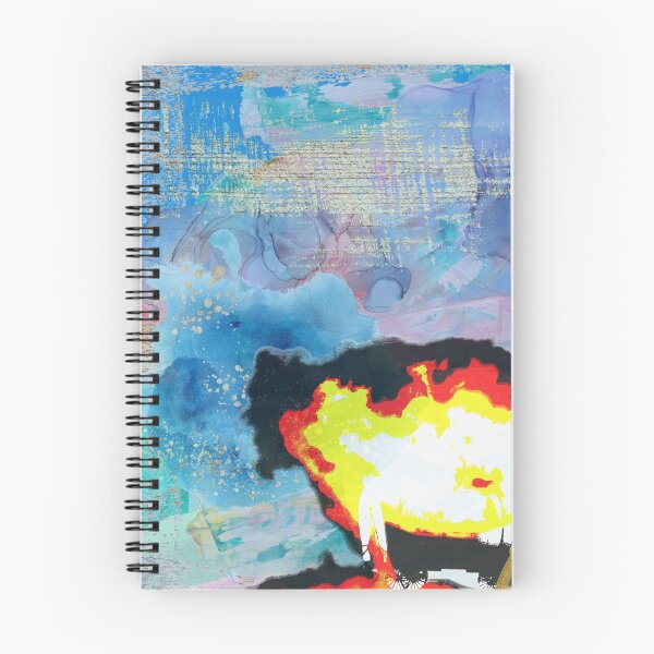Item preview, Burning Wagon At Sunrise Abstract designed and sold by ctrlaltwhat510.