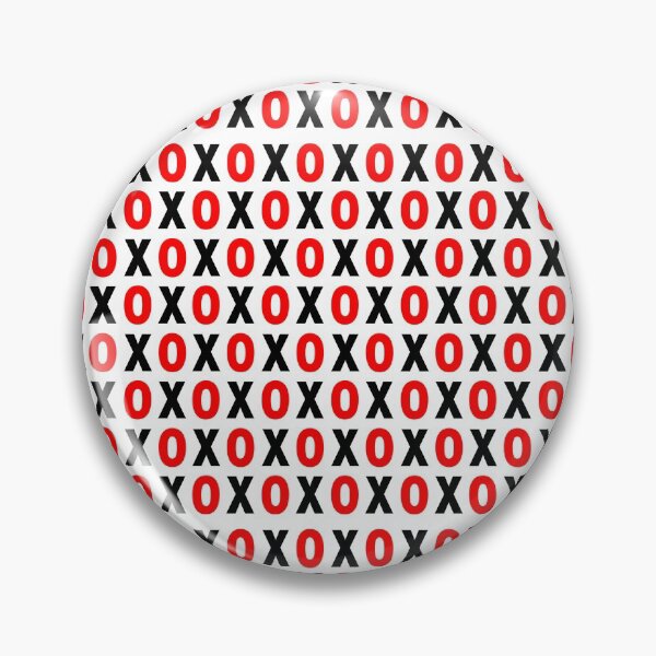 Item preview, Paterne XOXO red and black valentine's day designed and sold by Astralia.