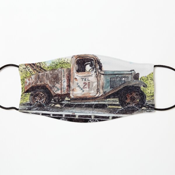 Australian Scene - 1935 Bedford tow truck - Colac, Vic, Aus Kids Mask