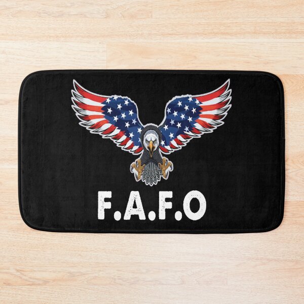 Item preview, Patriotic American Flag Eagle FAFO FA & FO American Flag designed and sold by Niishouseca.