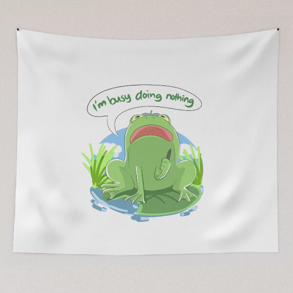 Item preview, I'm Busy Doing Nothing designed and sold by Carrotchan.