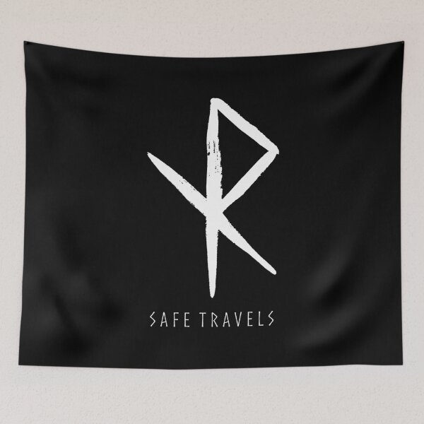 Item preview, Safe Travels Rune - Norse Viking Bind Rune designed and sold by RycoTokyo81.
