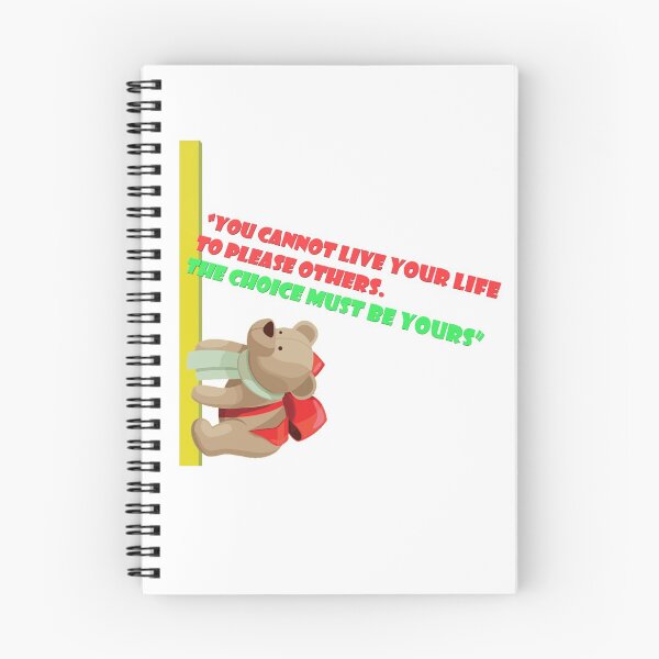 Item preview, “You cannot live your life to please others. The choice must be yours” designed and sold by CP-PangPang.