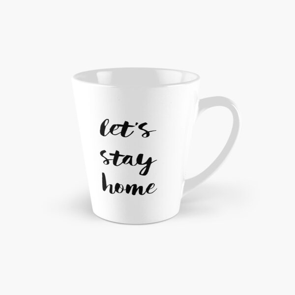 Item preview, Let's Stay Home - Black Handwritten Type designed and sold by SaraduJour.