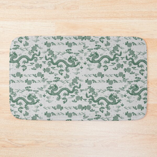 Item preview, traditional Chinese dragon pattern -green designed and sold by janeferwong.