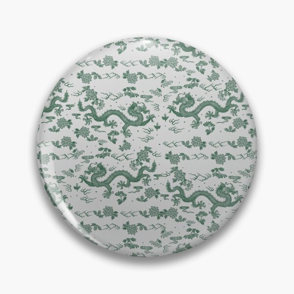 Item preview, traditional Chinese dragon pattern -green designed and sold by janeferwong.