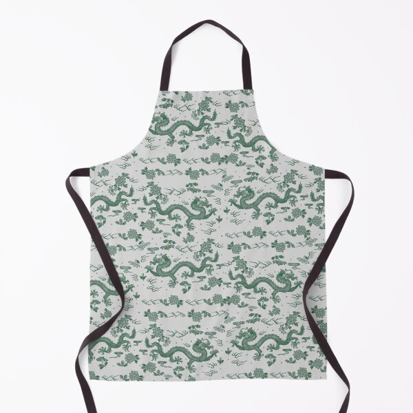 Item preview, traditional Chinese dragon pattern -green designed and sold by janeferwong.