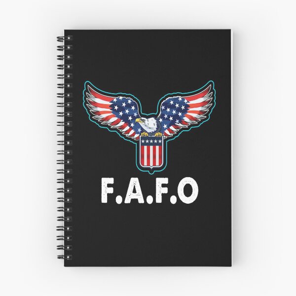 Item preview, Patriotic American Flag Eagle FAFO FA & FO designed and sold by Niishouseca.