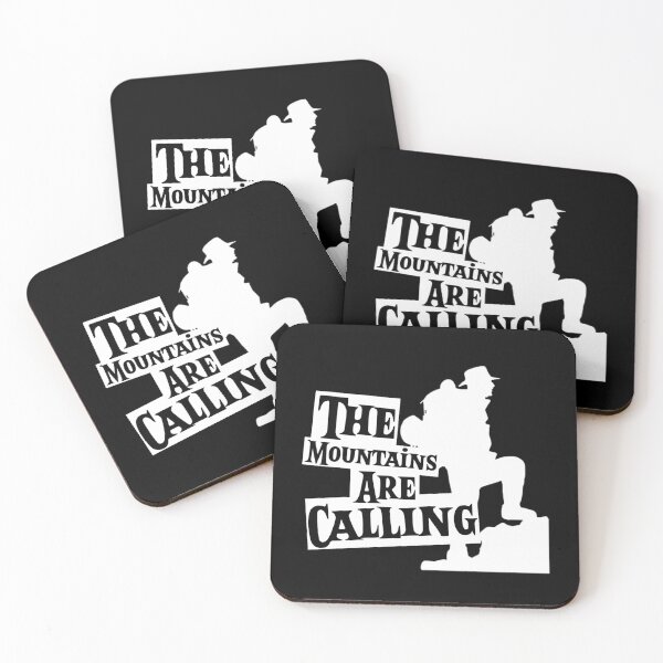 Item preview, The Mountains Are Calling - John Muir Quote designed and sold by EveryTurn.