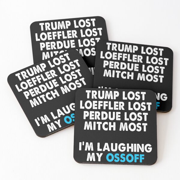 Item preview, Trump Lost Loeffler Lost Perdue Lost Mitch Lost I'm Laughing My OssOff Vintage designed and sold by Niishouseca.