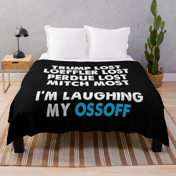 Item preview, Trump Lost Loeffler Lost Perdue Lost Mitch Lost I'm Laughing My OssOff Vintage designed and sold by Niishouseca.