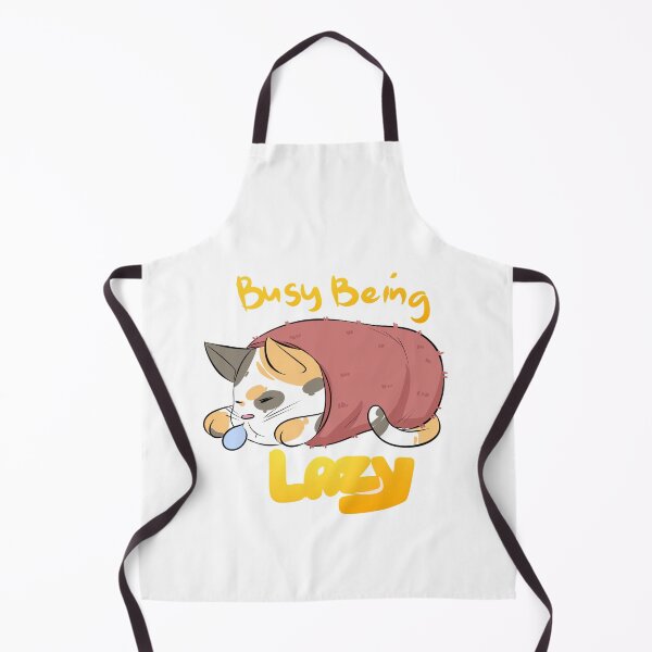 Item preview, I AM BUSY BEING LAZY MEOW designed and sold by Carrotchan.