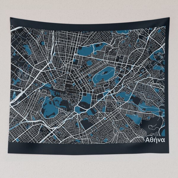 Item preview, Streets of Athens designed and sold by ZionicArt.