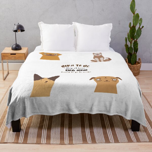 Item preview, BORN TO BE STAY AT HOME DOG MOM FORCED TO GO TO WORK PACK designed and sold by 30-Merch.
