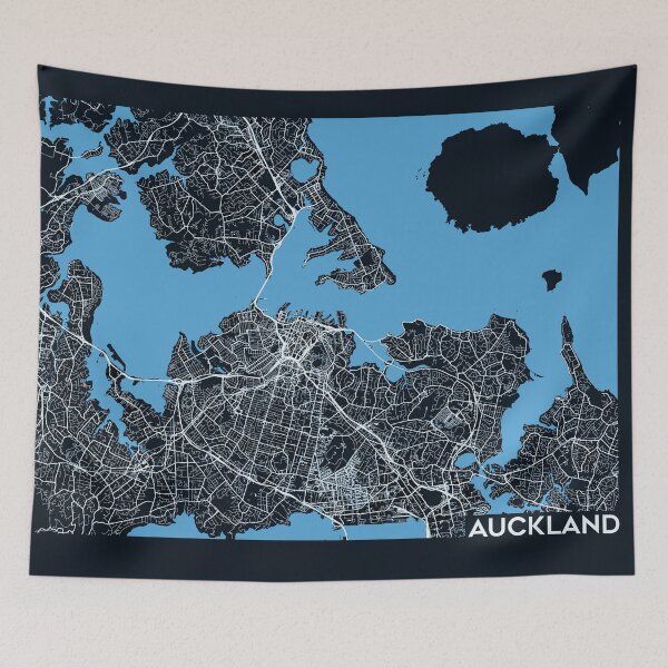 Item preview, Streets of Auckland designed and sold by ZionicArt.