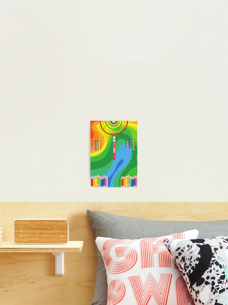 Thumbnail 2 of 3, Photographic Print, Drawing pattern designed and sold by Rritu.
