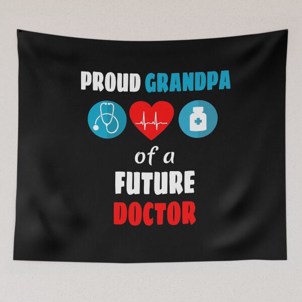 Item preview, Proud grandpa of a future doctor designed and sold by CraftsforKai.