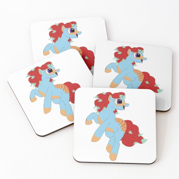 Item preview, Playful striped pony designed and sold by Wyverntales.
