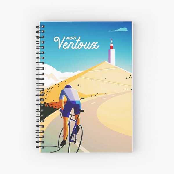 Affiche Vintage Mont Ventoux Cahier à spirale