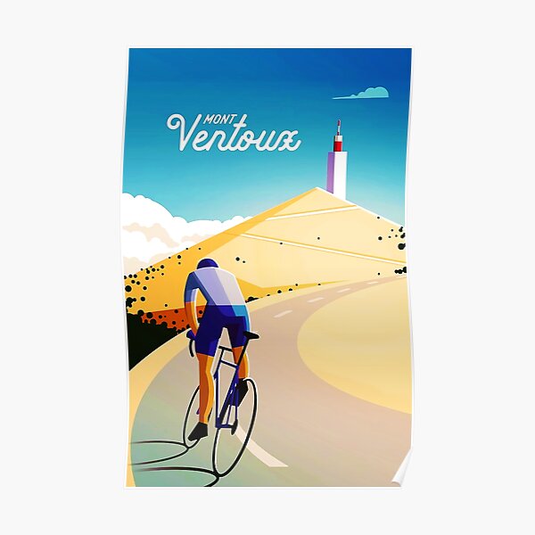 Affiche Vintage Mont Ventoux Poster