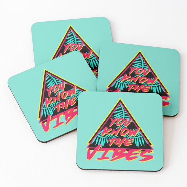 Item preview, YOU KNOW THE VIBEZ - acqua and white- 	bestie vibes only designed and sold by Alessandro Portavoce.