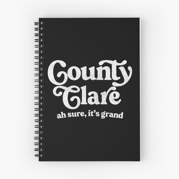 Item preview, County Clare / Original Humorous Retro Typography Design  designed and sold by stevensgilber.