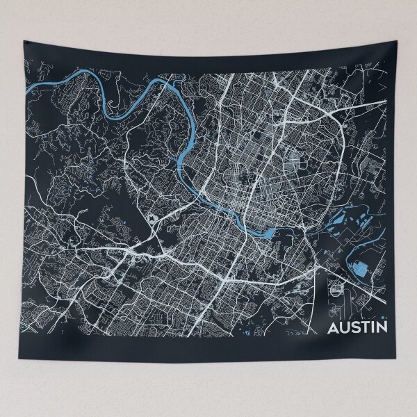 Item preview, Streets of Austin designed and sold by ZionicArt.