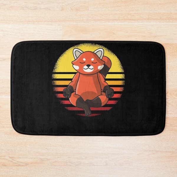 Item preview, red Panda Yoga Mandala red Pandas yoga women designed and sold by 123428094.