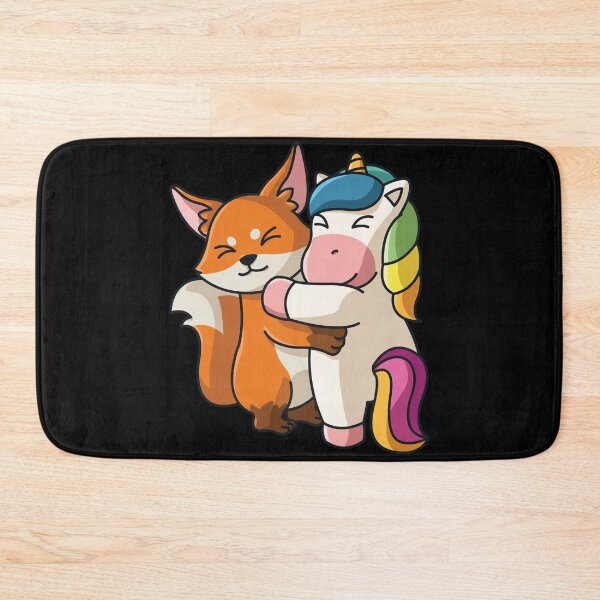 Item preview, Fox and Unicorn cute Hug Cuddle Animals designed and sold by 123428094.