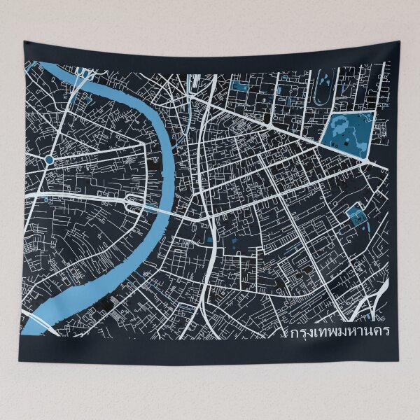 Item preview, Streets of Bangkok designed and sold by ZionicArt.