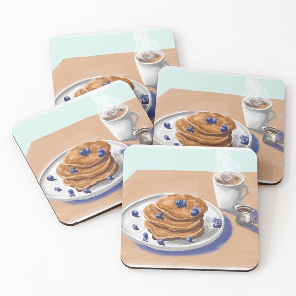 Item preview, Pancakes and coffee painting designed and sold by AuriArts.