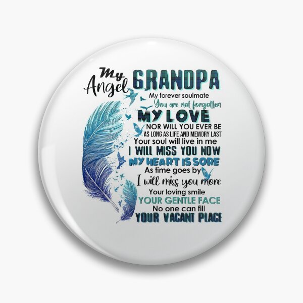 Item preview, Angel - Grandpa - No One Can Fill Your Vacant Place designed and sold by JanArt65.