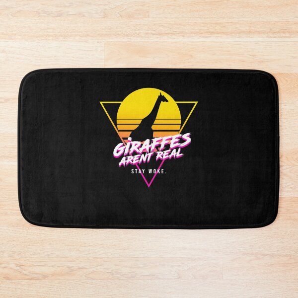 Item preview, Vaporwave Aesthetic Art - Giraffes Aren't Real Don't Exist Government Conspiracy Birds designed and sold by Hitagivapor.