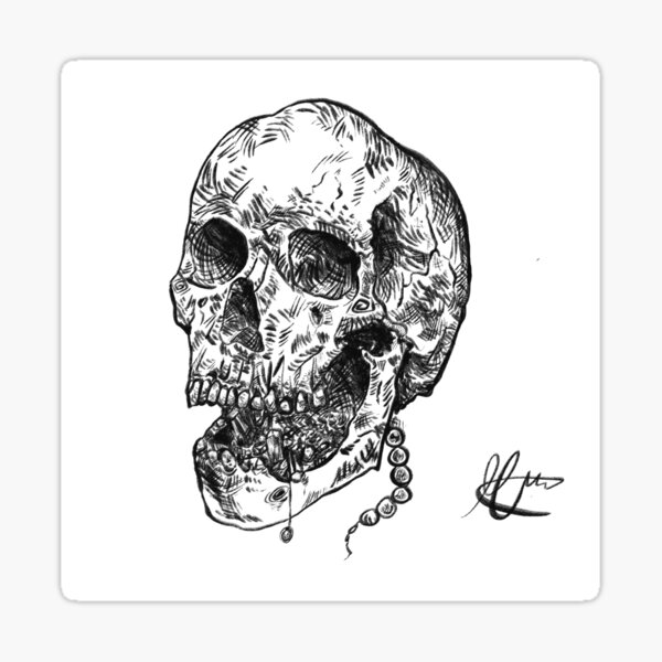 Item preview, Skull designed and sold by gingerwither.