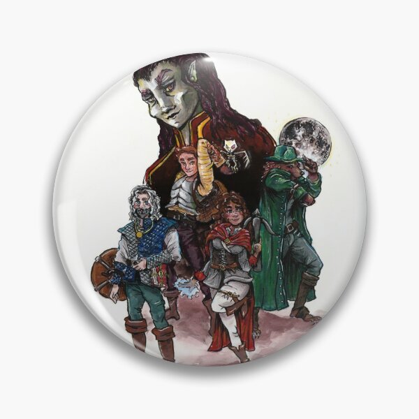 Item preview, "Curse of Strahd" D&D Group Pose  designed and sold by Whitney Minson.