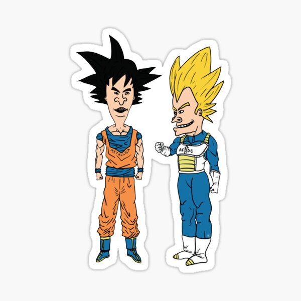 Goku And Vegeta Stickers for Sale