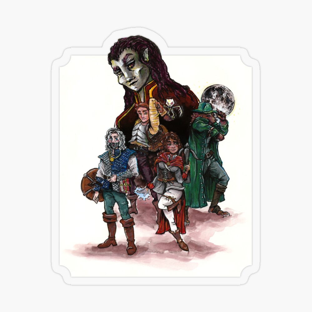 Art] Curse of strahd Group commission : r/DnD