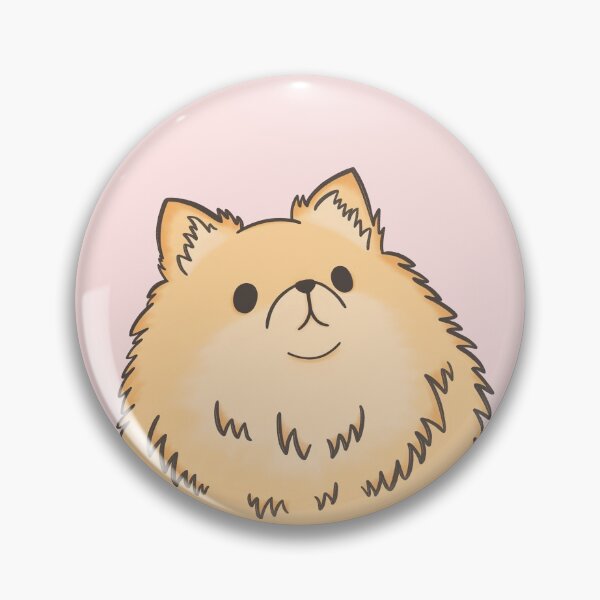 Item preview, pomeranian (pink) designed and sold by hungrykate.