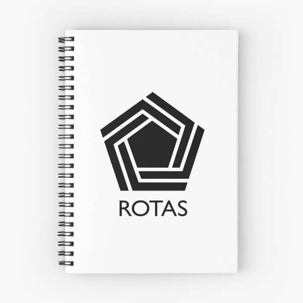 Item preview, ROTAS Freeport Company Logo from Tenet (Black Core, White Border) designed and sold by PaulyPaulyPauly.