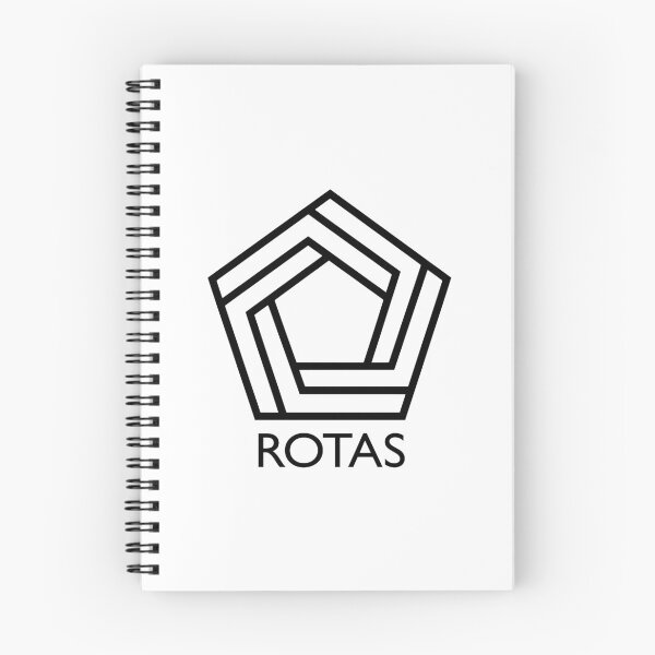Item preview, ROTAS Freeport Company Logo from Tenet (White Core, Black Border) designed and sold by PaulyPaulyPauly.