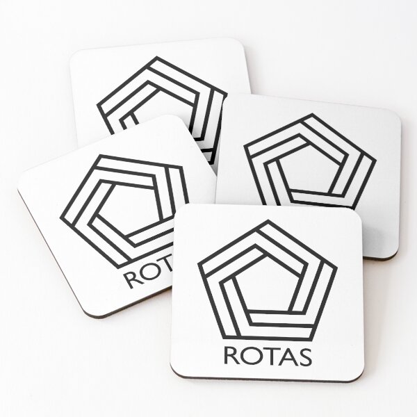 Item preview, ROTAS Freeport Company Logo from Tenet (White Core, Black Border) designed and sold by PaulyPaulyPauly.