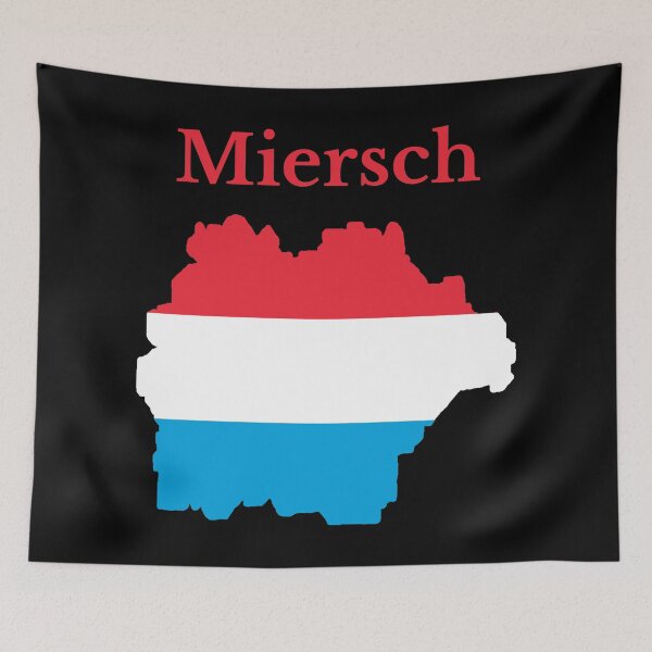 Item preview, Mersch Canton Map, Luxembourg designed and sold by marosharaf.