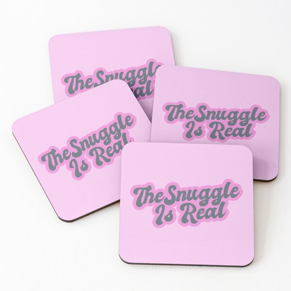 Item preview, The Snuggle Is Real - Baby Pink designed and sold by Chubuter.