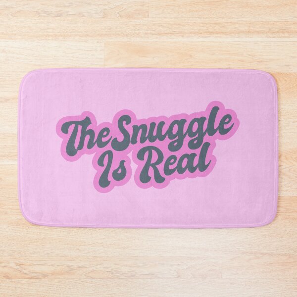 Item preview, The Snuggle Is Real - Baby Pink designed and sold by Chubuter.